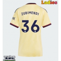 Arsenal Martin Zubimendi #36 Replica Third Shirt Ladies 2026-27 Short Sleeve